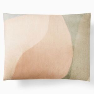 Transparent Shapes Printed Sham